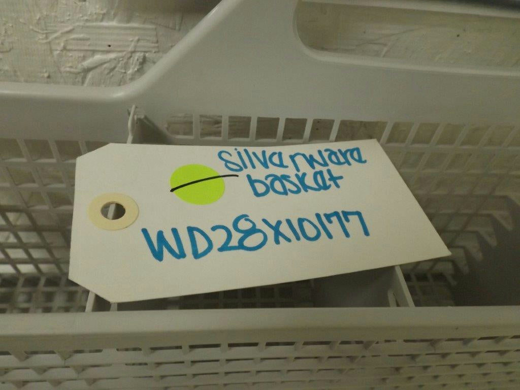 GENERAL ELECTRIC DISHWASHER WD28X10177 SILVERWARE BASKET USED GENERAL ELECTRIC DISHWASHER WD28X10177 SILVERWARE BASKET USED
